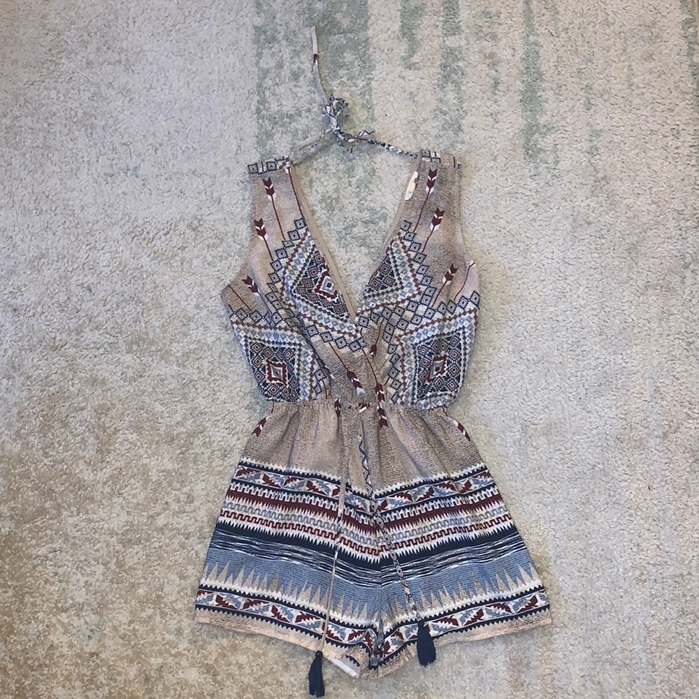 Illa Illa Abstract Romper Size M